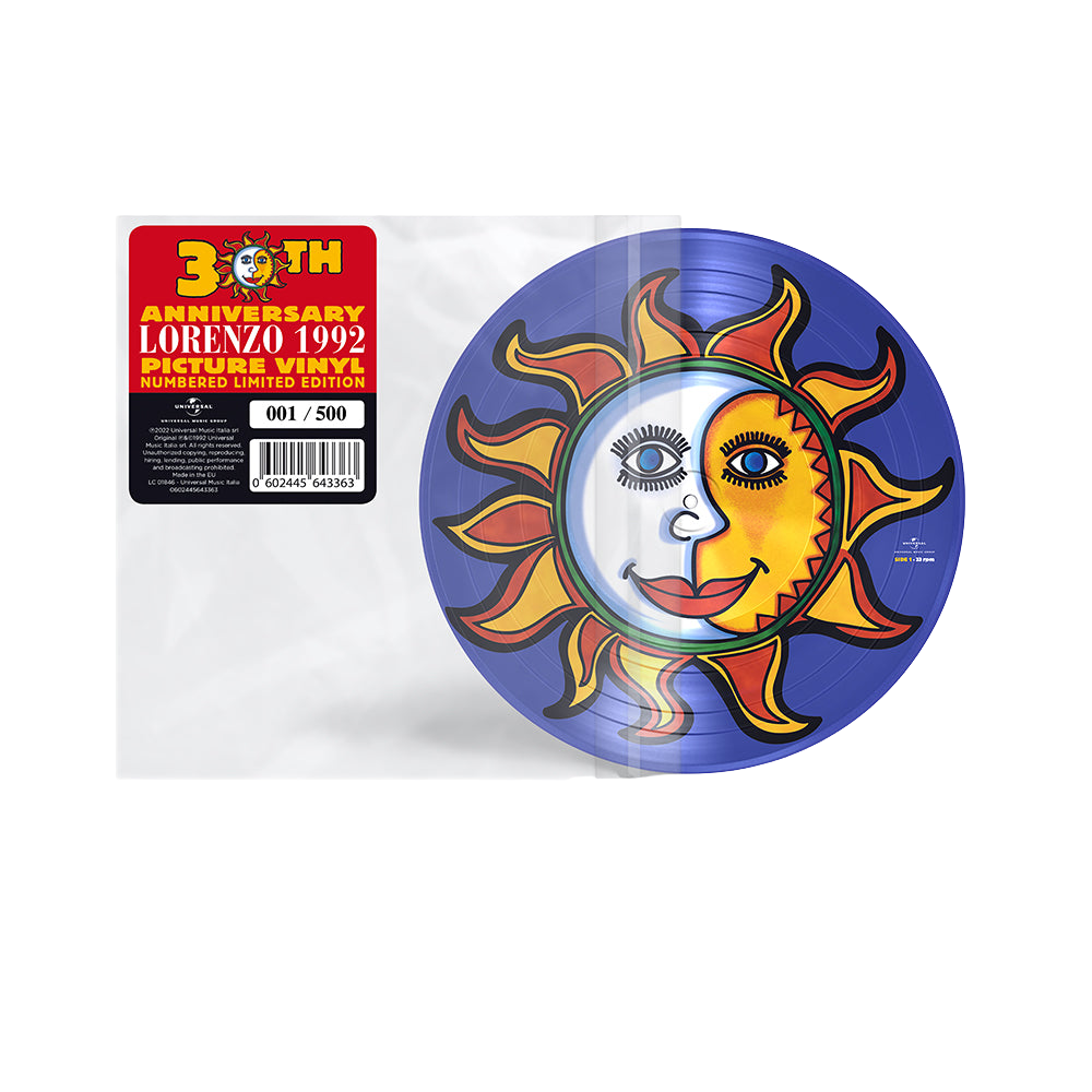 Jovanotti, Lorenzo 1992 | Vinile Picture Disc 1