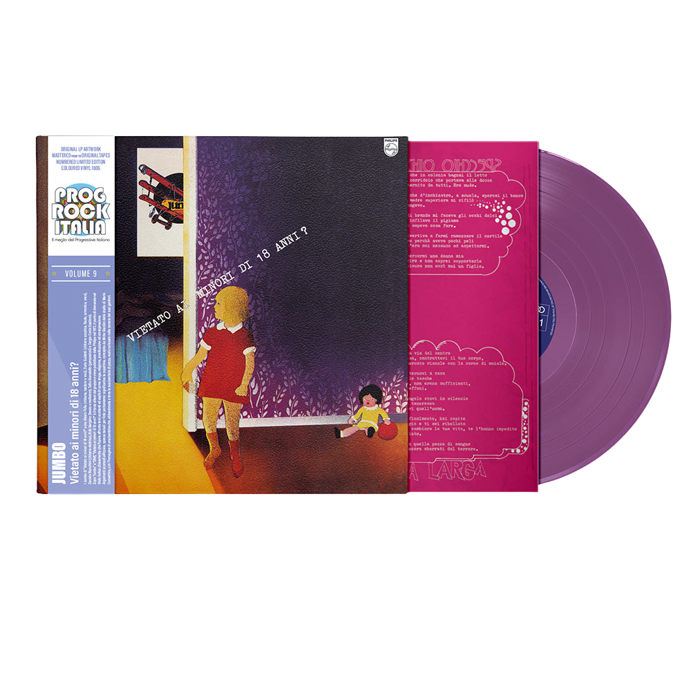 Jumbo, Vietato Ai Minori Di Anni 18? | Vinile Colorato Viola Trasparente 1