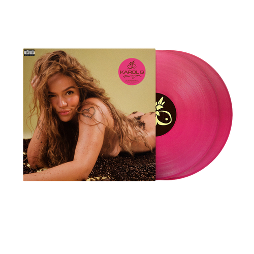 Karol G, Tropicoqueta | 2LP Hibiscus Pink Alternative Cover 1