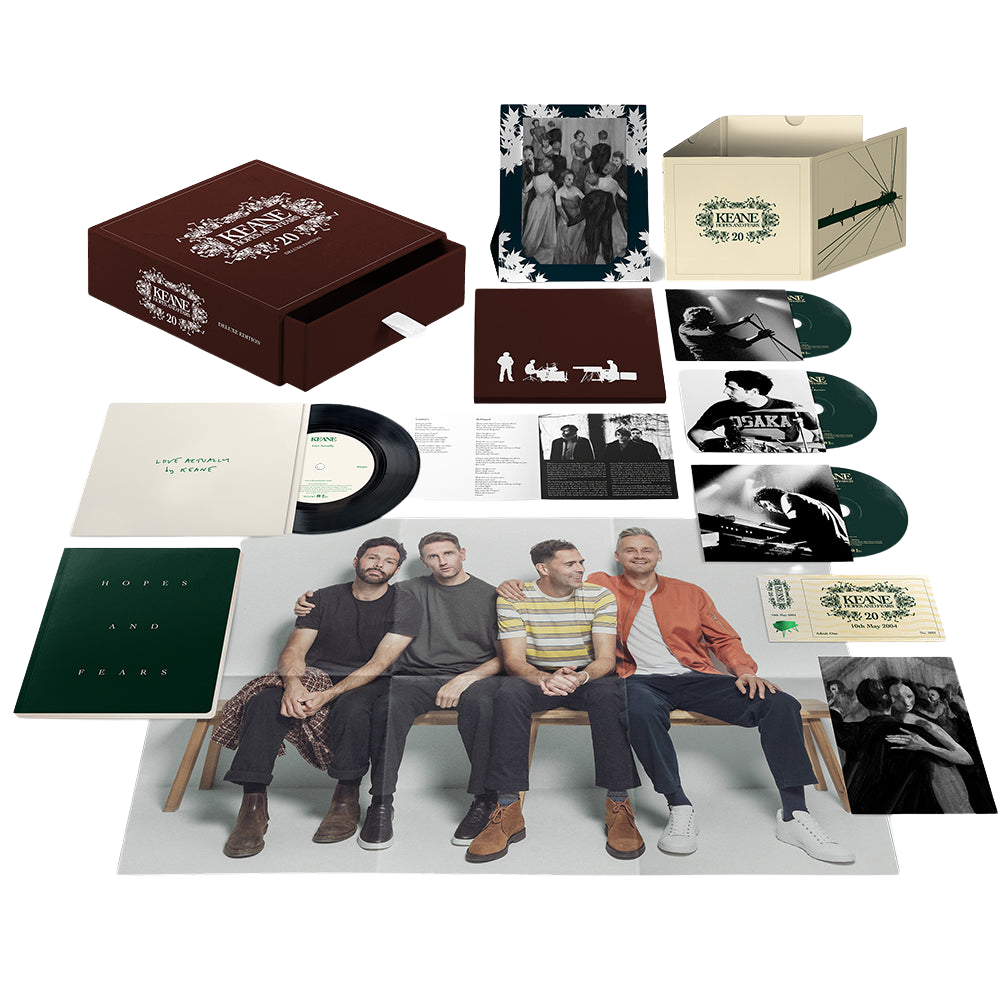 Keane, Hopes and Fears 20th Anniversary | 3CD Deluxe Box Set 1