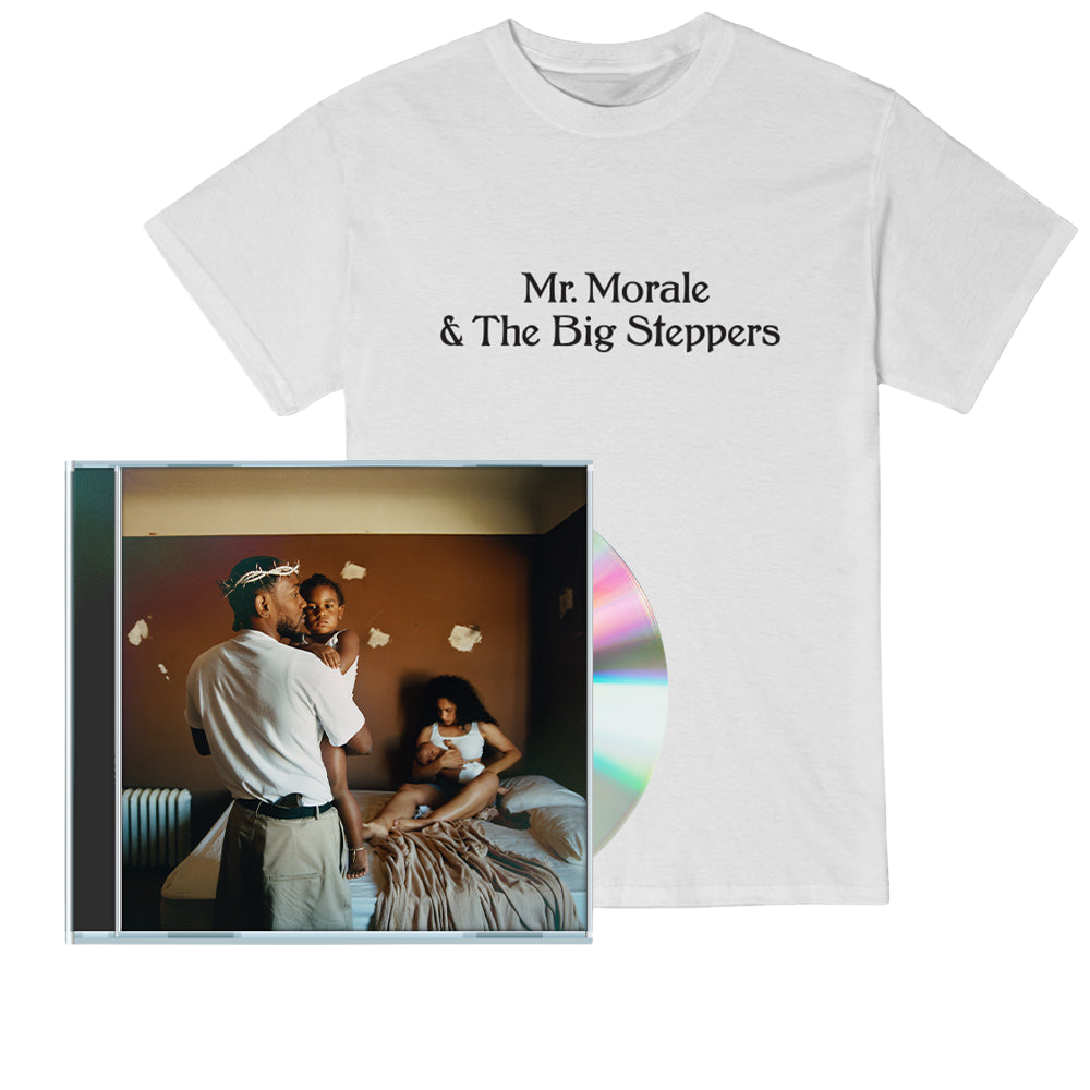 Kendrick Lamar, Mr. Morale & The Big Steppers | Cd + T-shirt Bianca 1