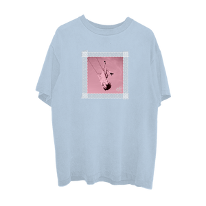 Lace Album Cover | T-shirt oversize in pizzo