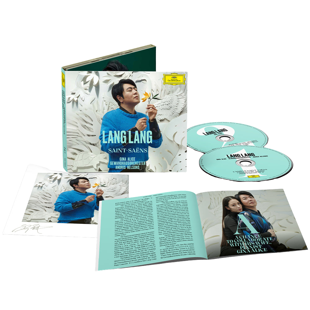 Lang Lang, Saint-Saëns | Doppio CD Autografato 1