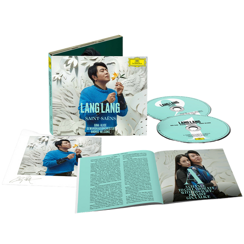 Lang Lang, Saint-Saëns | Doppio CD Autografato 1