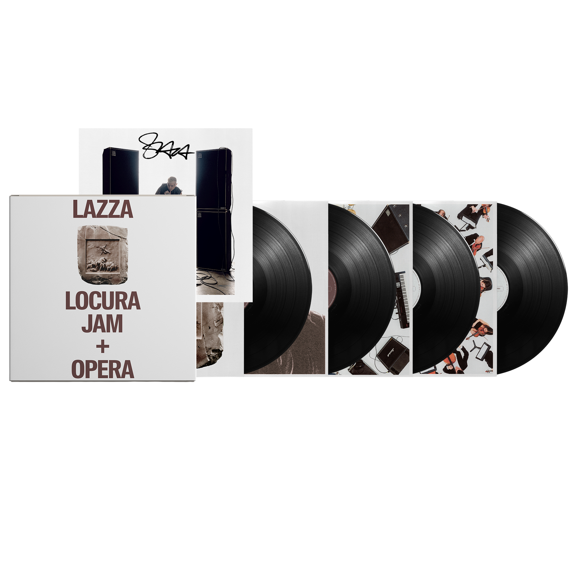 Lazza, LOCURA Jam + Opera | 4LP Box Set Numerato Autografato 1