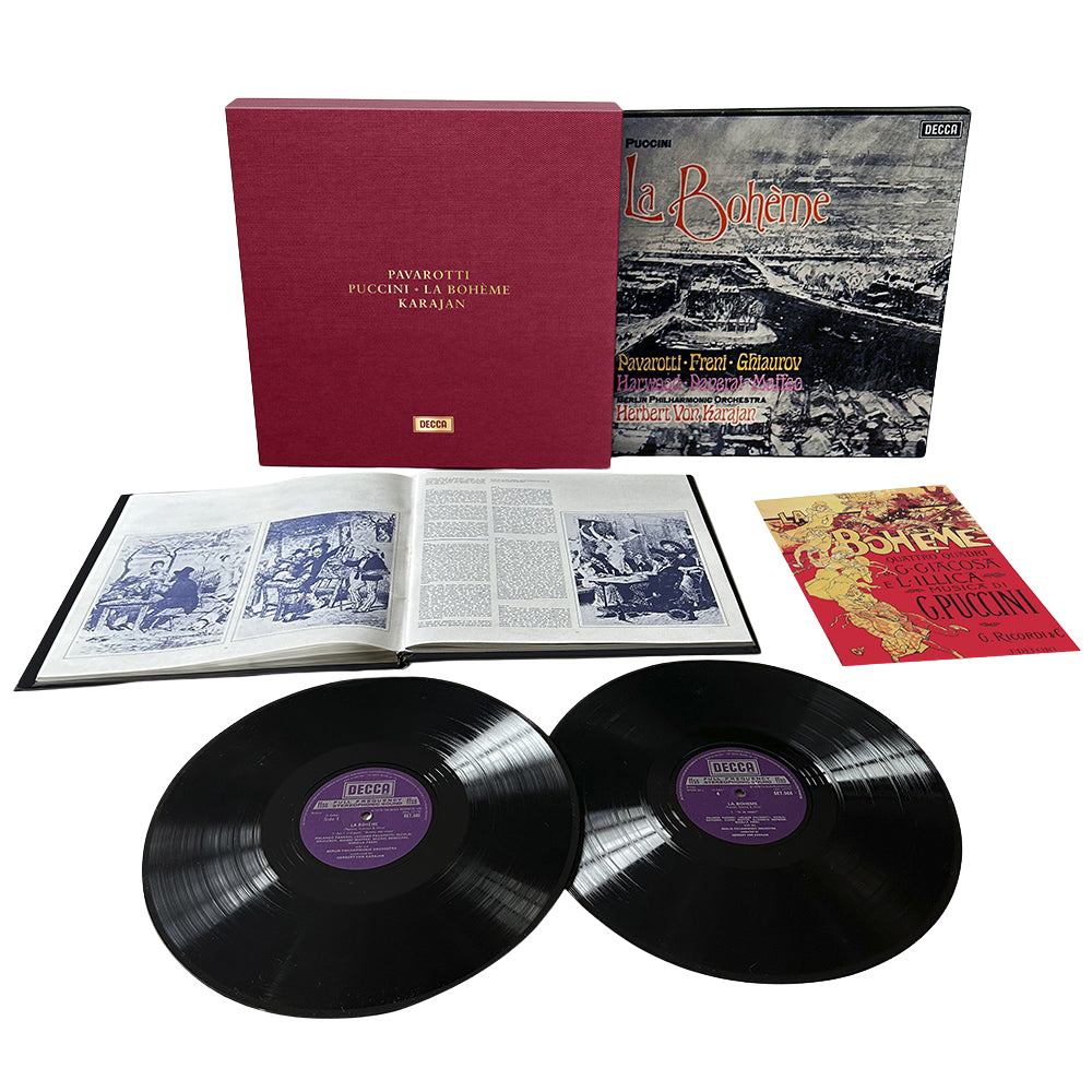 Luciano Pavarotti, Puccini: La Bohème | Doppio Vinile + Libro Deluxe Limited Edition 1