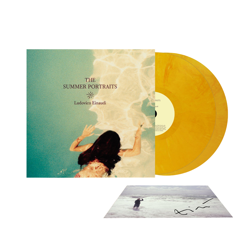 Ludovico Einaudi, The Summer Portraits | Doppio Vinile Colorato + Card Autografata 1