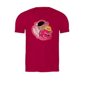 Mahmood, Inuyasha | T-Shirt Rosso Ciliegia - Unisex 1