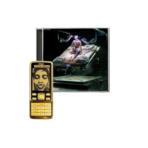 Mahmood, NEI LETTI DEGLI ALTRI | CD Autografato + Telefonino Gold 1