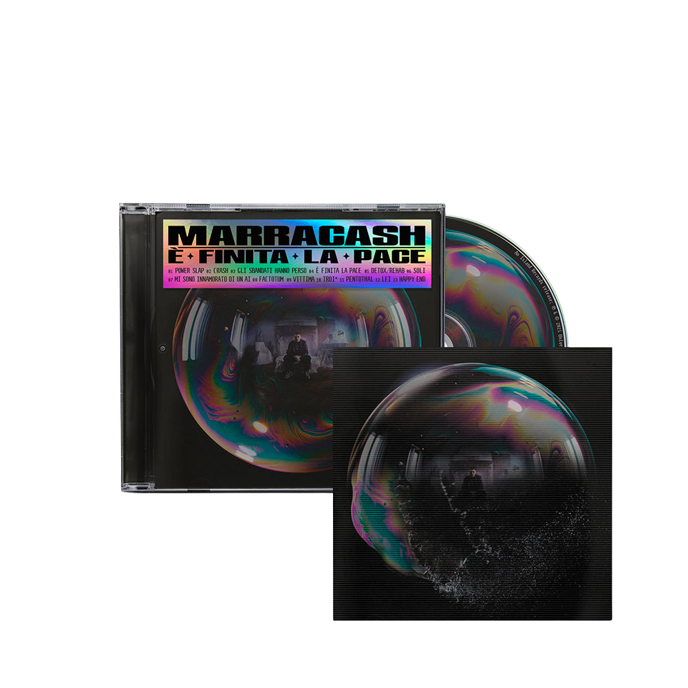 Marracash, È FINITA LA PACE | CD Deluxe + Card Lenticolare 1