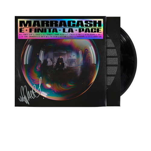 Marracash, È FINITA LA PACE | Vinile Autografato Numerato 1