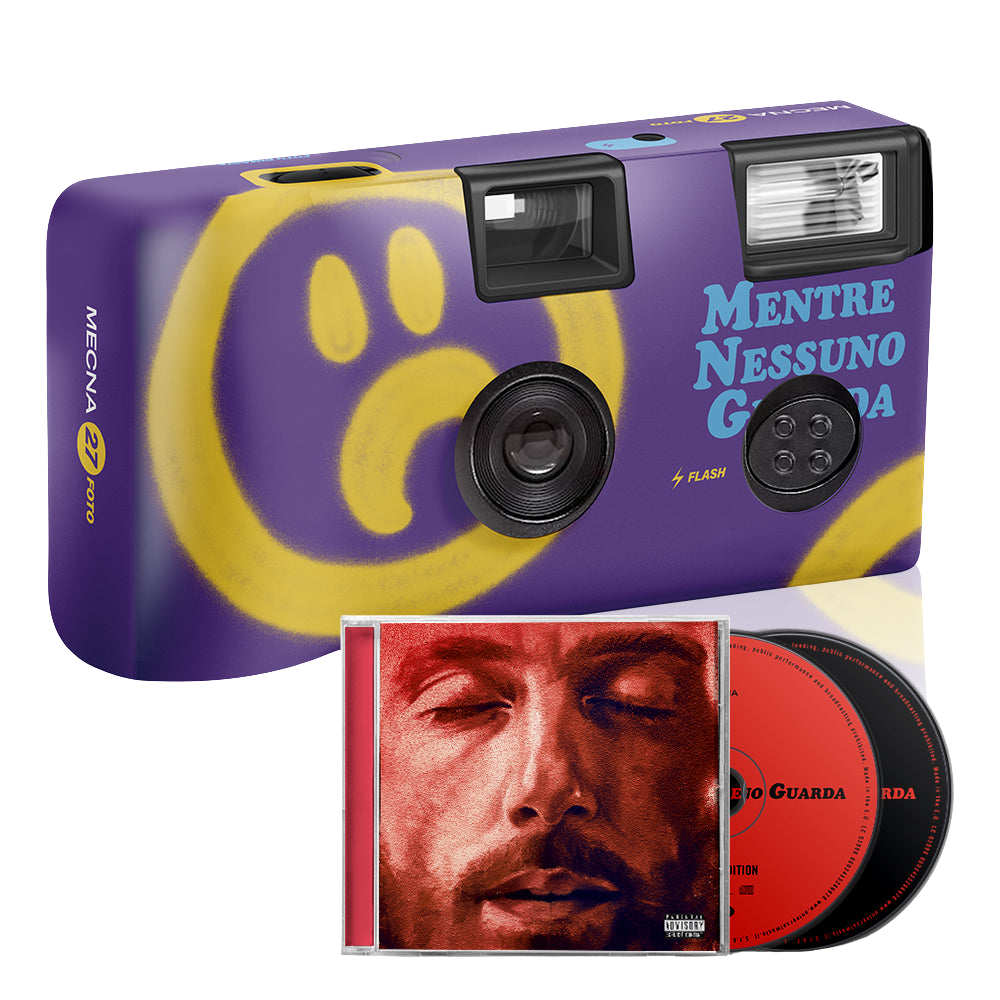Mecna, Mentre Nessuno Guarda Deluxe Edition | 2CD Autografato + Fotocamera 1