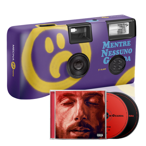 Mecna, Mentre Nessuno Guarda Deluxe Edition | 2CD Autografato + Fotocamera 1