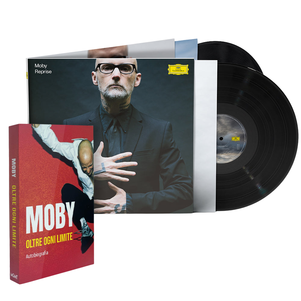 Moby, Reprise | Vinile 'Reprise' + Libro 'Oltre Ogni Limite' 1