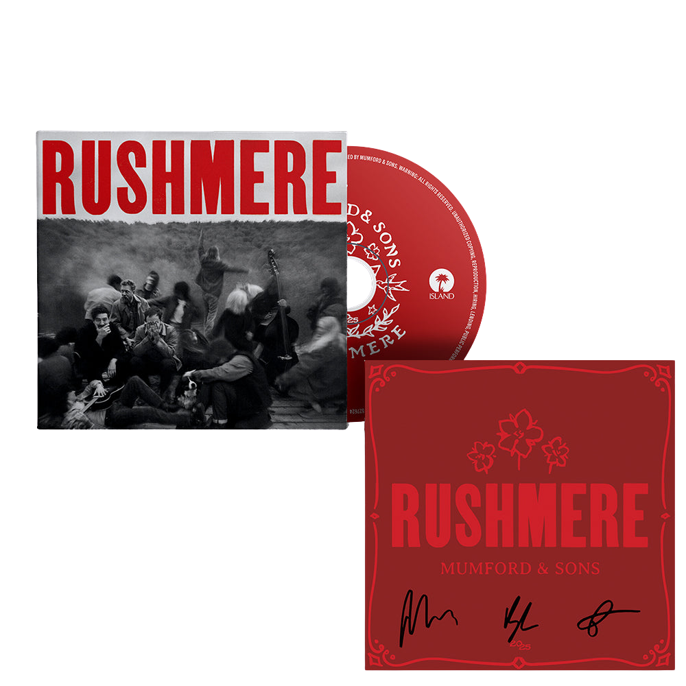 Mumford & Sons, RUSHMERE | CD + Card Autografata 1