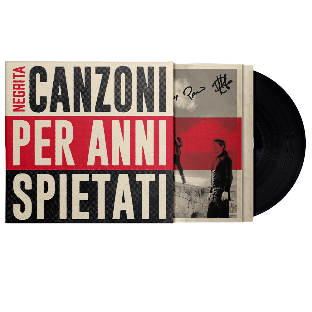 Negrita, Canzoni Per Anni Spietati | Vinile Autografato Numerato 1