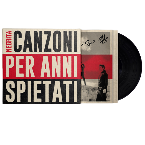 Negrita, Canzoni Per Anni Spietati | Vinile Autografato Numerato 1