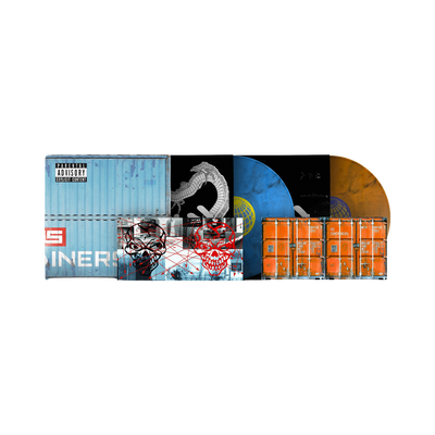 Night Skinny, Containers | 2LP Autografato Box Container + Adesivi 1