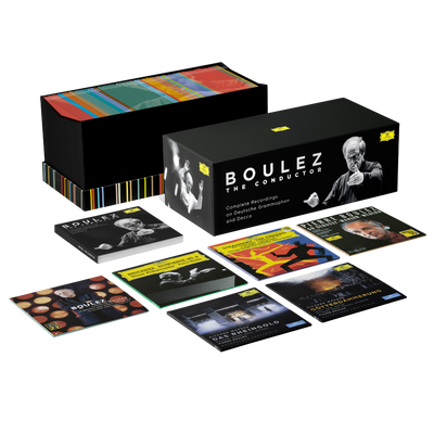 Pierre Boulez, The Conductor - Complete Recordings On Deutsche Grammophon & Decca | Limited Edition 84 CD + 4 Blu-ray Box Set 1