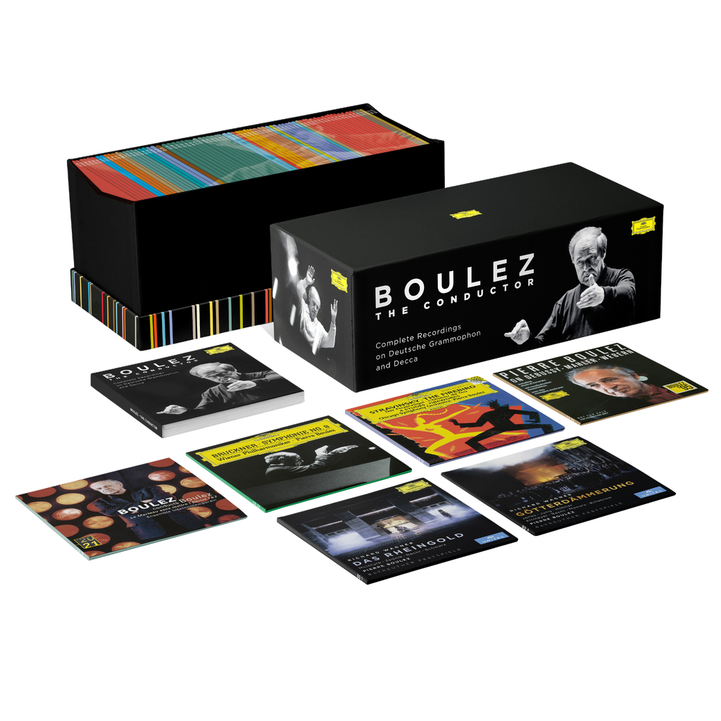 Pierre Boulez, The Conductor - Complete Recordings On Deutsche Grammophon & Decca | Limited Edition 84 CD + 4 Blu-ray Box Set 1