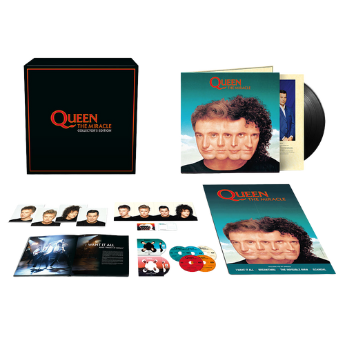 Queen, The Miracle | Box 5CD+DVD+Bluray+LP - Collector's Edition 1