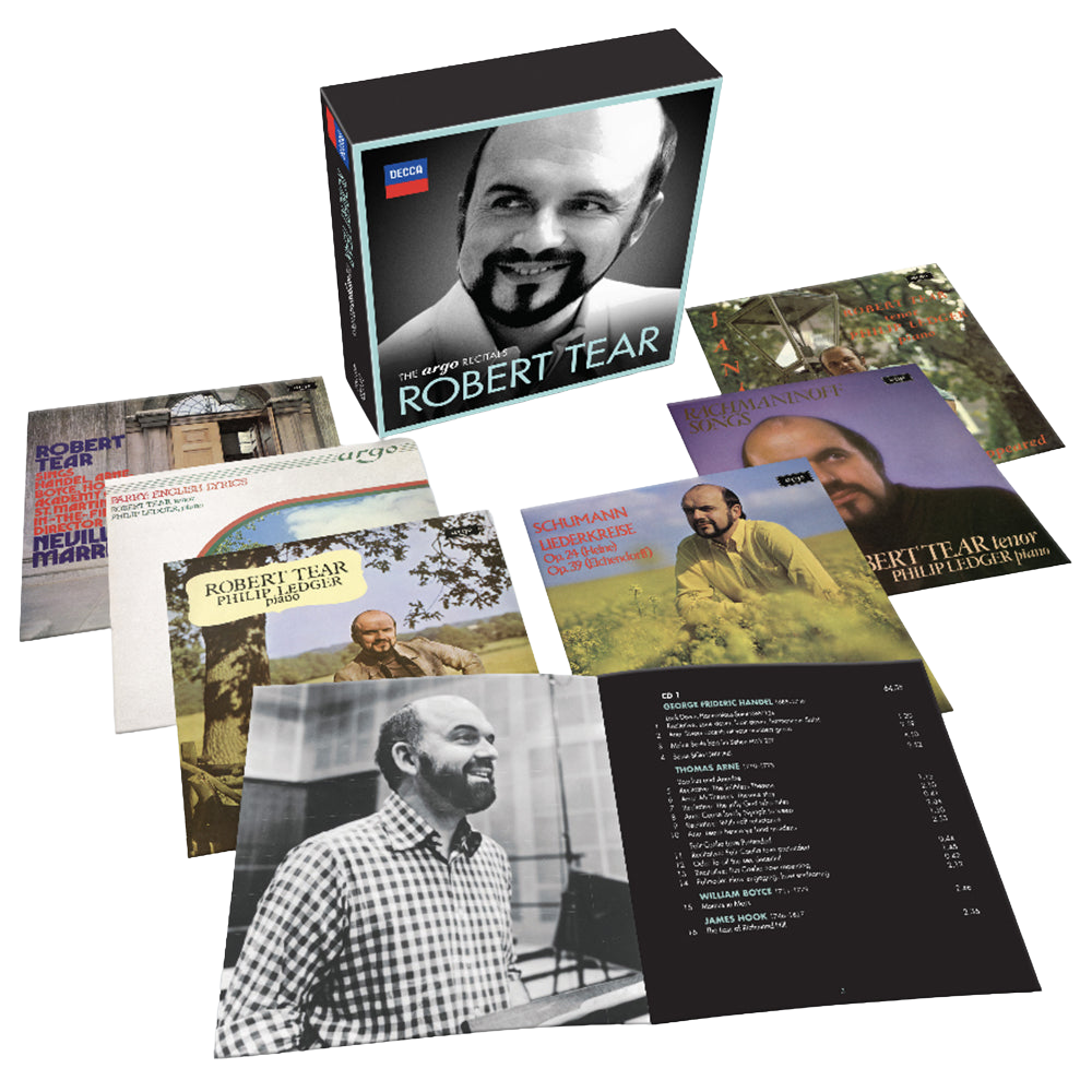 Robert Tear, The Argo Recitals | Box 14 CD 1