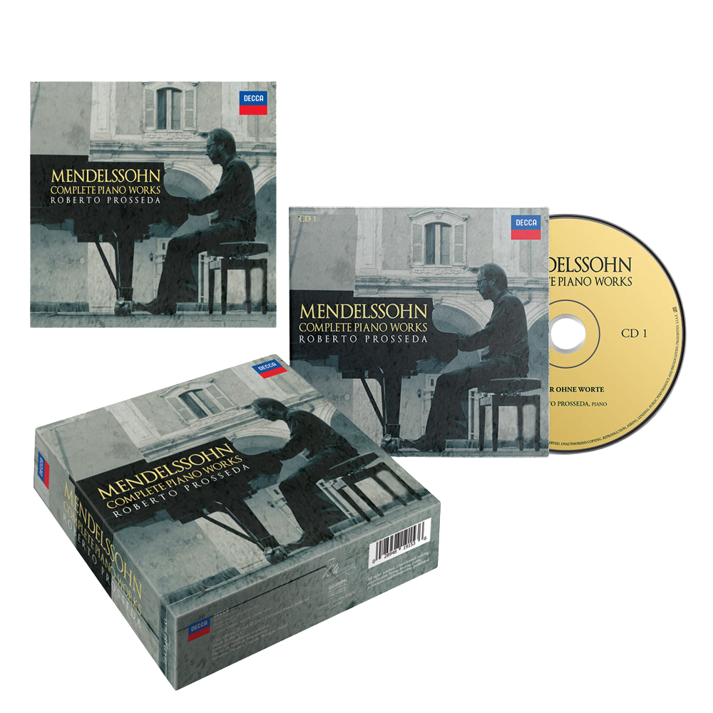 Roberto Prosseda, Mendelssohn: Complete Piano Works | Box 10 CD 1