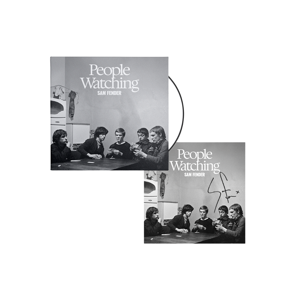 Sam Fender, People Watching | CD + Card Autografata 1
