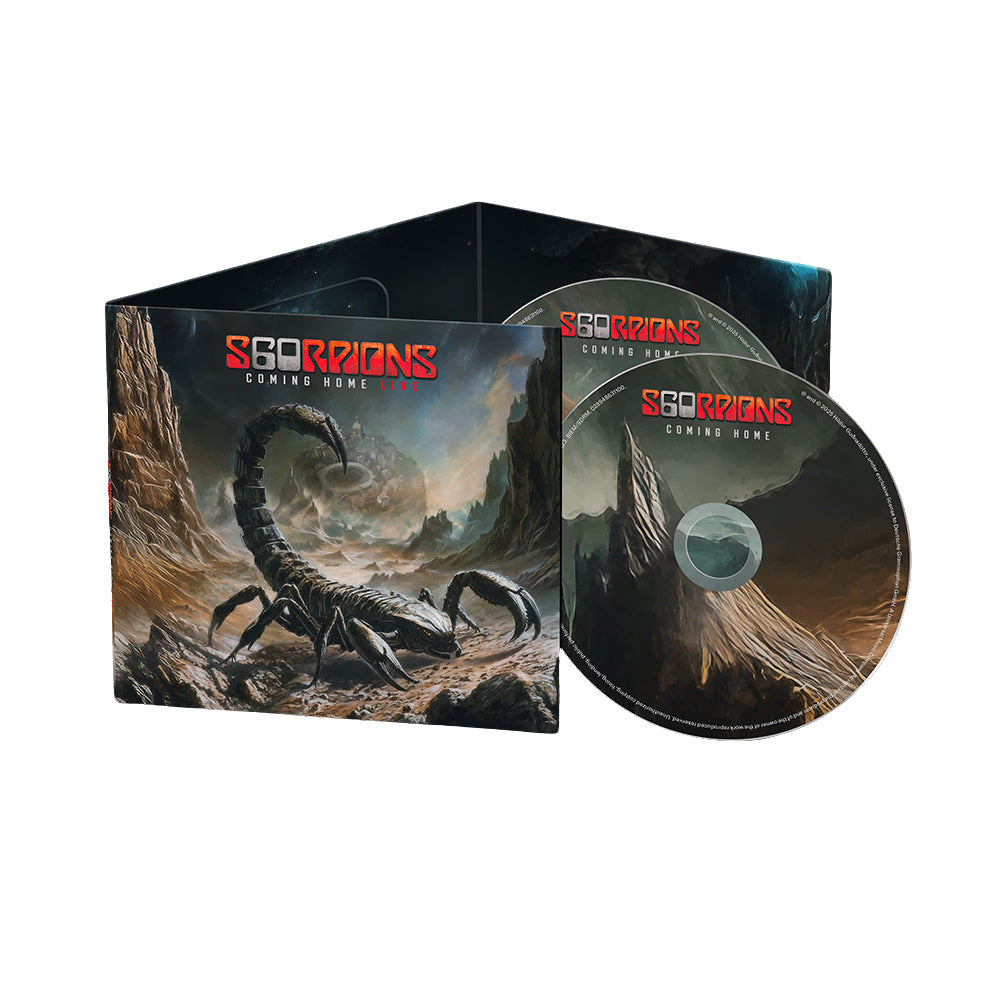 Scorpions, Coming Home Live | Doppio CD Deluxe 1