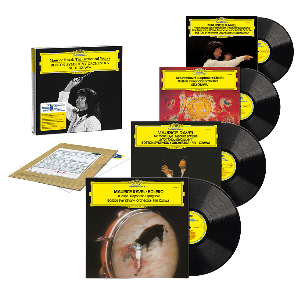 Seiji Ozawa, Boston Symphony Orchestra, Ravel: The Orchestral Works | 4 LP Limited Edition Box Set Numerato 1