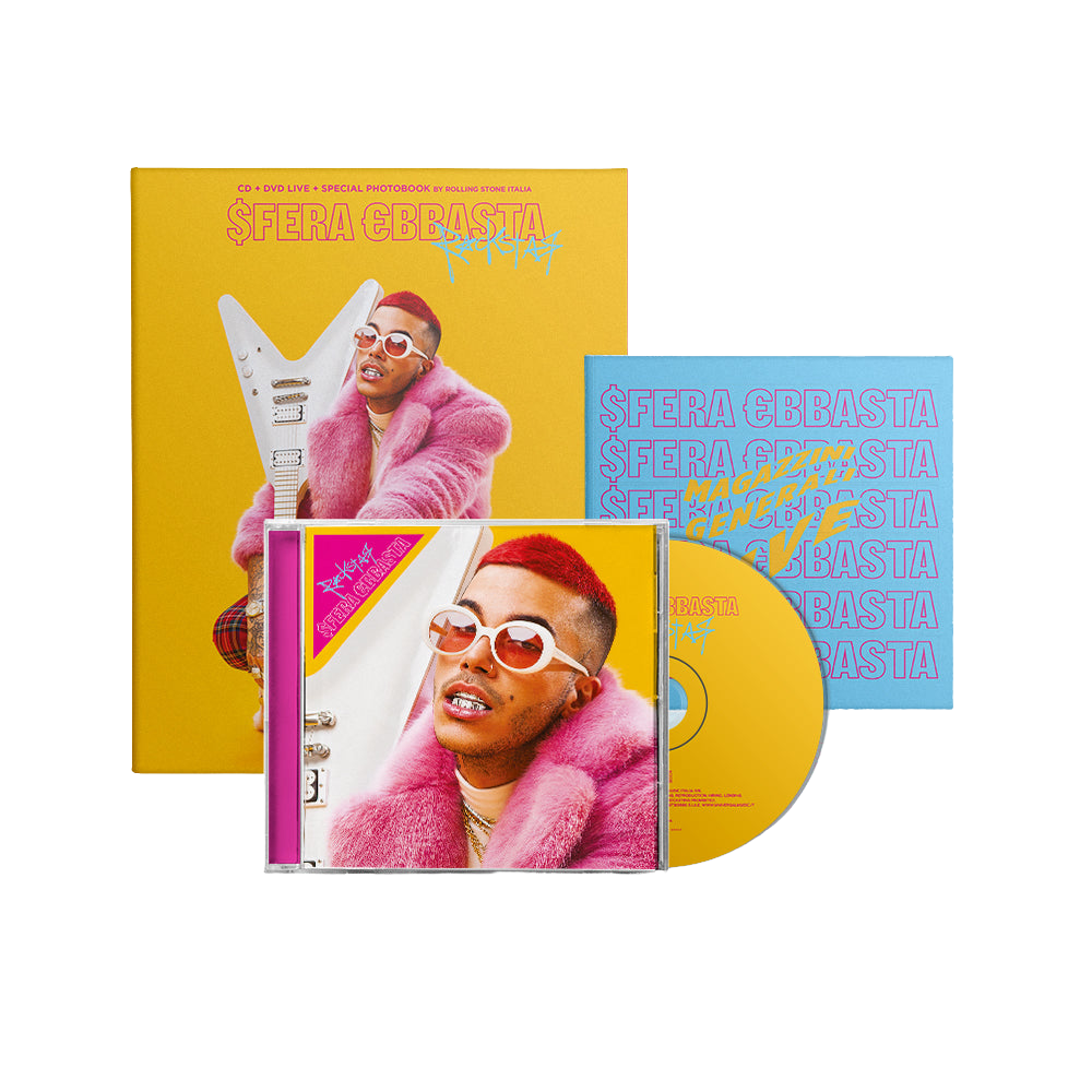 Sfera Ebbasta, Rockstar Deluxe | CD + DVD Live + Photobook 1