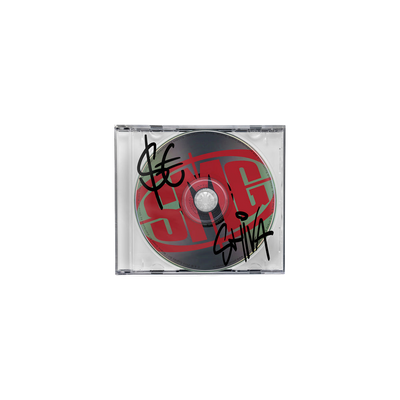 Sfera Ebbasta & Shiva, SANTANA MONEY GANG | STUDIO MASTER CD Autografato Numerato 1