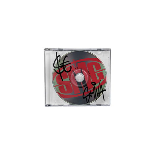 Sfera Ebbasta & Shiva, SANTANA MONEY GANG | STUDIO MASTER CD Autografato Numerato 1