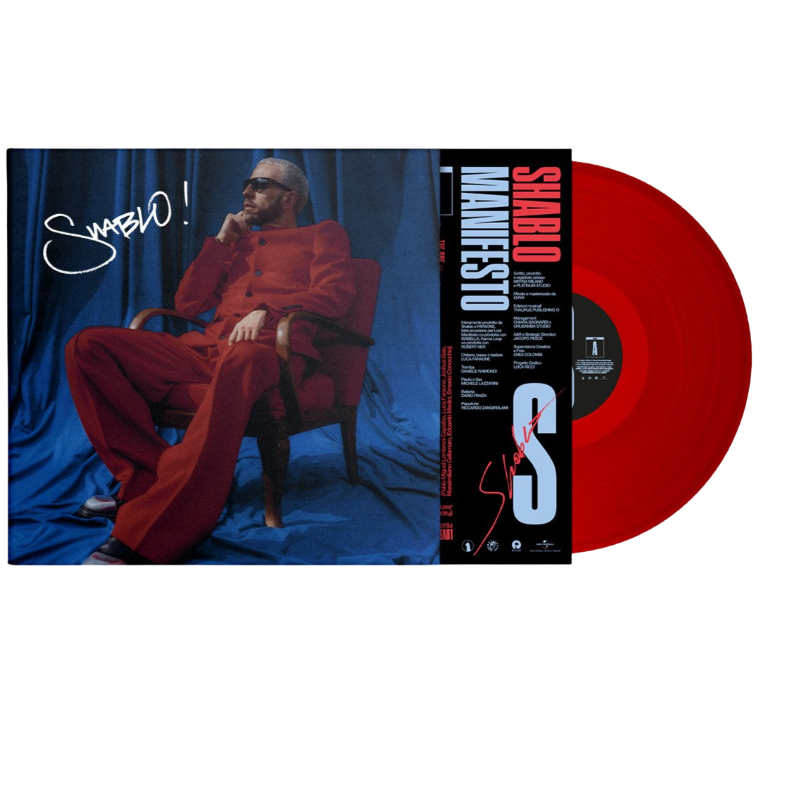 Shablo, MANIFESTO | Vinile Colorato Numerato Autografato 1