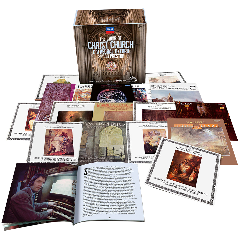 Simon Preston, The Choir of Christ Church Cathedral Oxford | Box 19 CD 1