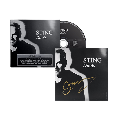 Sting, Duets | CD + Card Autografata 1