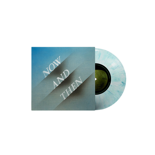 The Beatles, Now and Then | Vinile 7'' Blue/White Marble 1