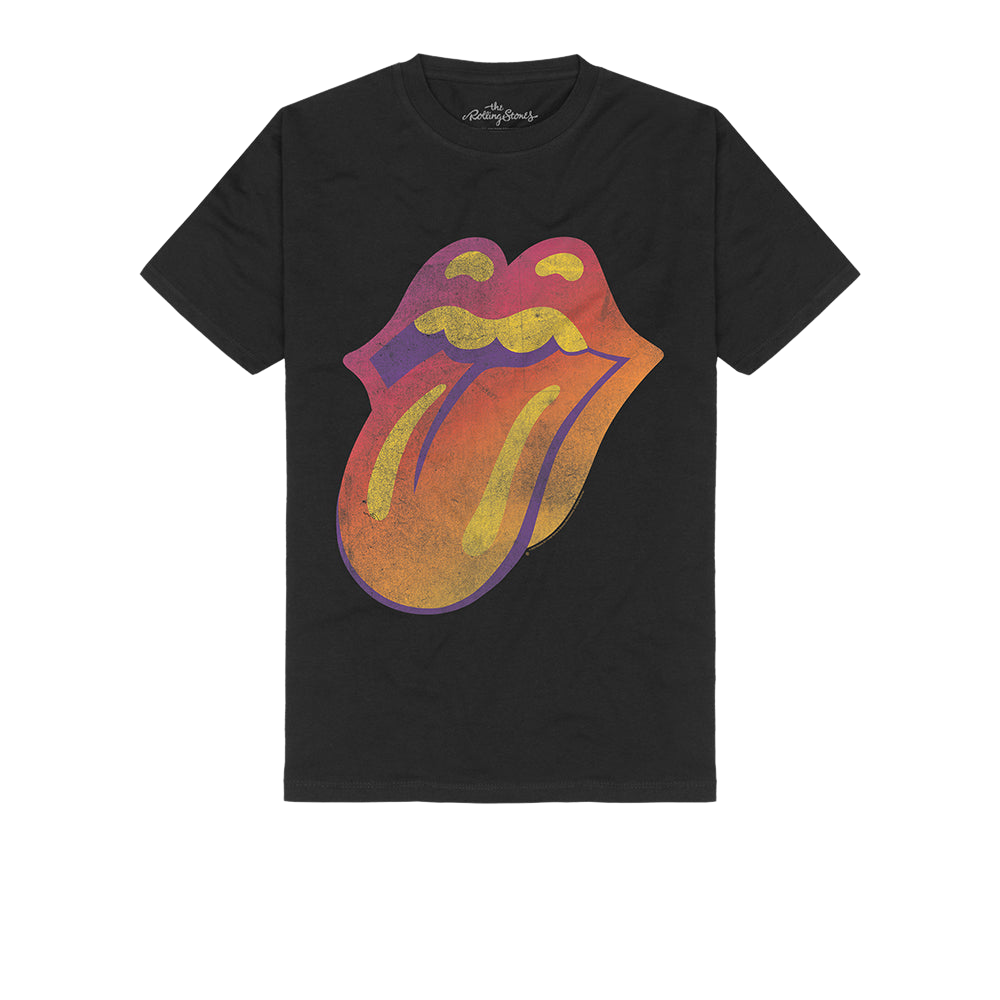 The Rolling Stones, Ghost Town Distressed Tongue | T-Shirt 1