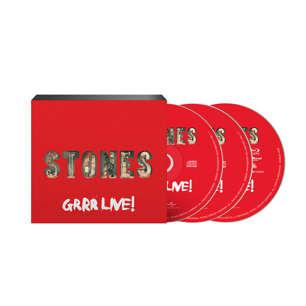 The Rolling Stones, GRRR Live! | Doppio CD + Blu-ray 1