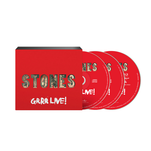 The Rolling Stones, GRRR Live! | Doppio CD + Blu-ray 1
