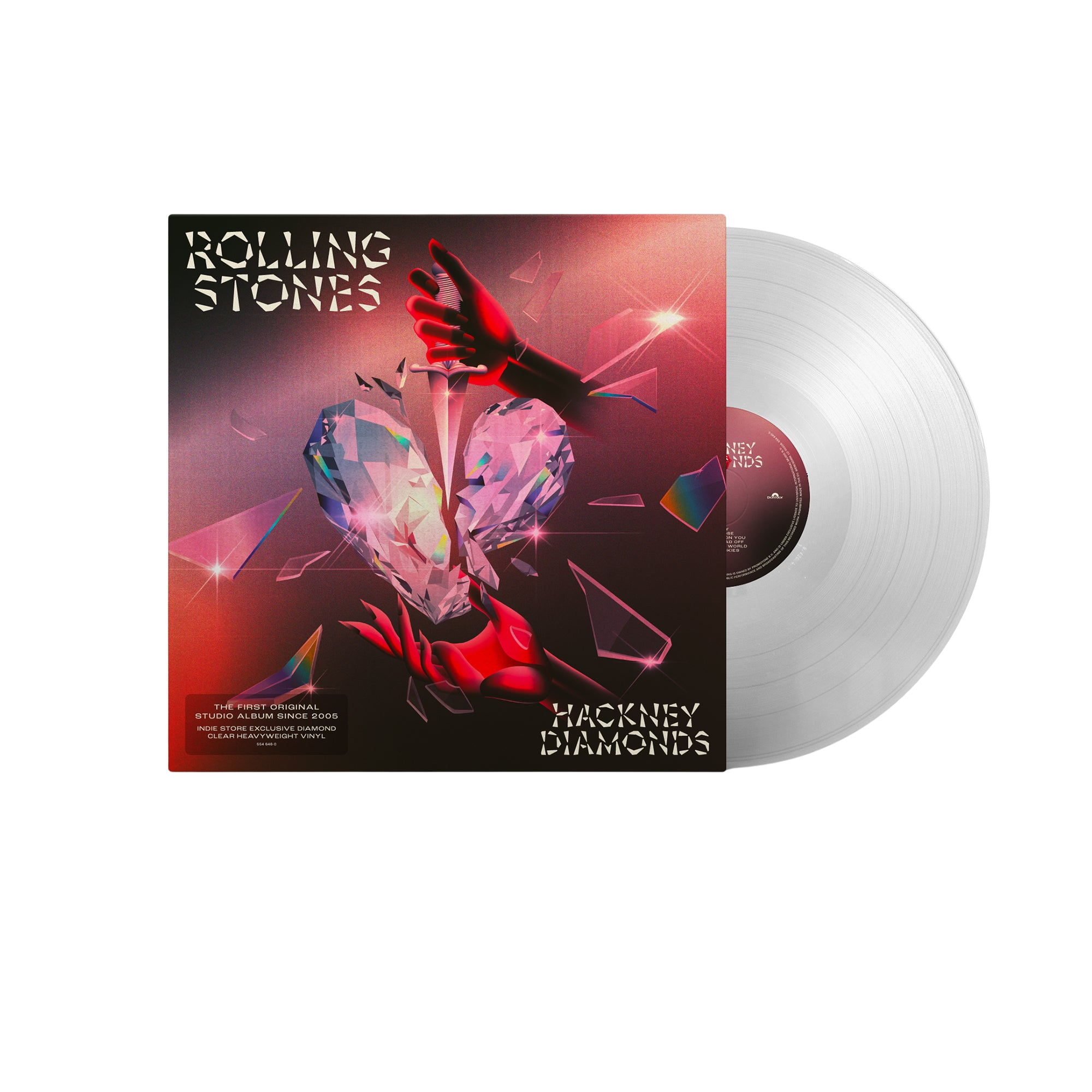The Rolling Stones, Hackney Diamonds | Vinile Colorato Crystal Clear 1