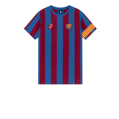 The Rolling Stones, Hackney Diamonds x FC Barcelona | Jersey T-shirt 1