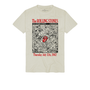 The Rolling Stones, Marquee Club Anniversary Map | T-Shirt 1