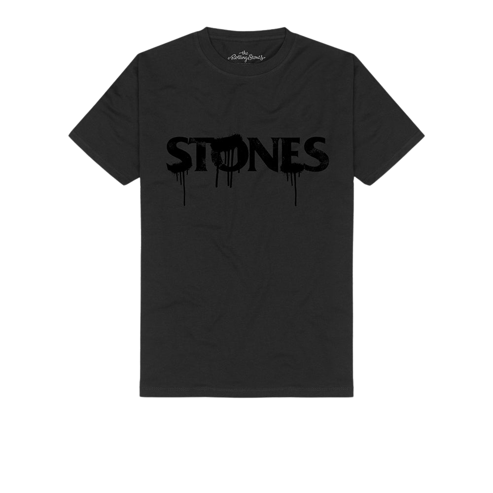 The Rolling Stones, Paint it Black Drip | T-Shirt 1