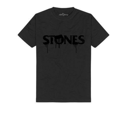 The Rolling Stones, Paint it Black Drip | T-Shirt 1