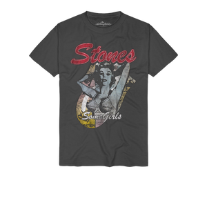 The Rolling Stones, Some Girls Charcoal | T-Shirt 1