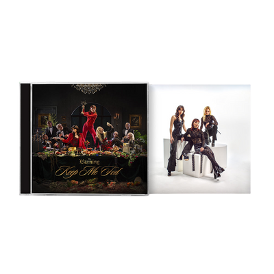 The Warning, Keep Me Fed | CD + Card Autografata 1