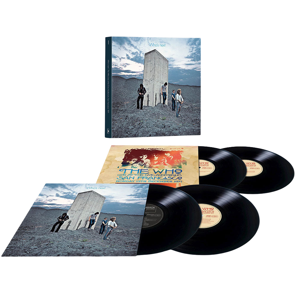 The Who, Who’s Next – Live In San Francisco 1971 | Box 4LP 1