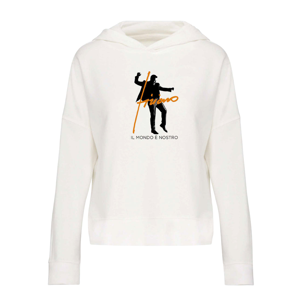 Tiziano Ferro, Felpa 'Il Mondo è Nostro' | Abbigliamento Donna 1