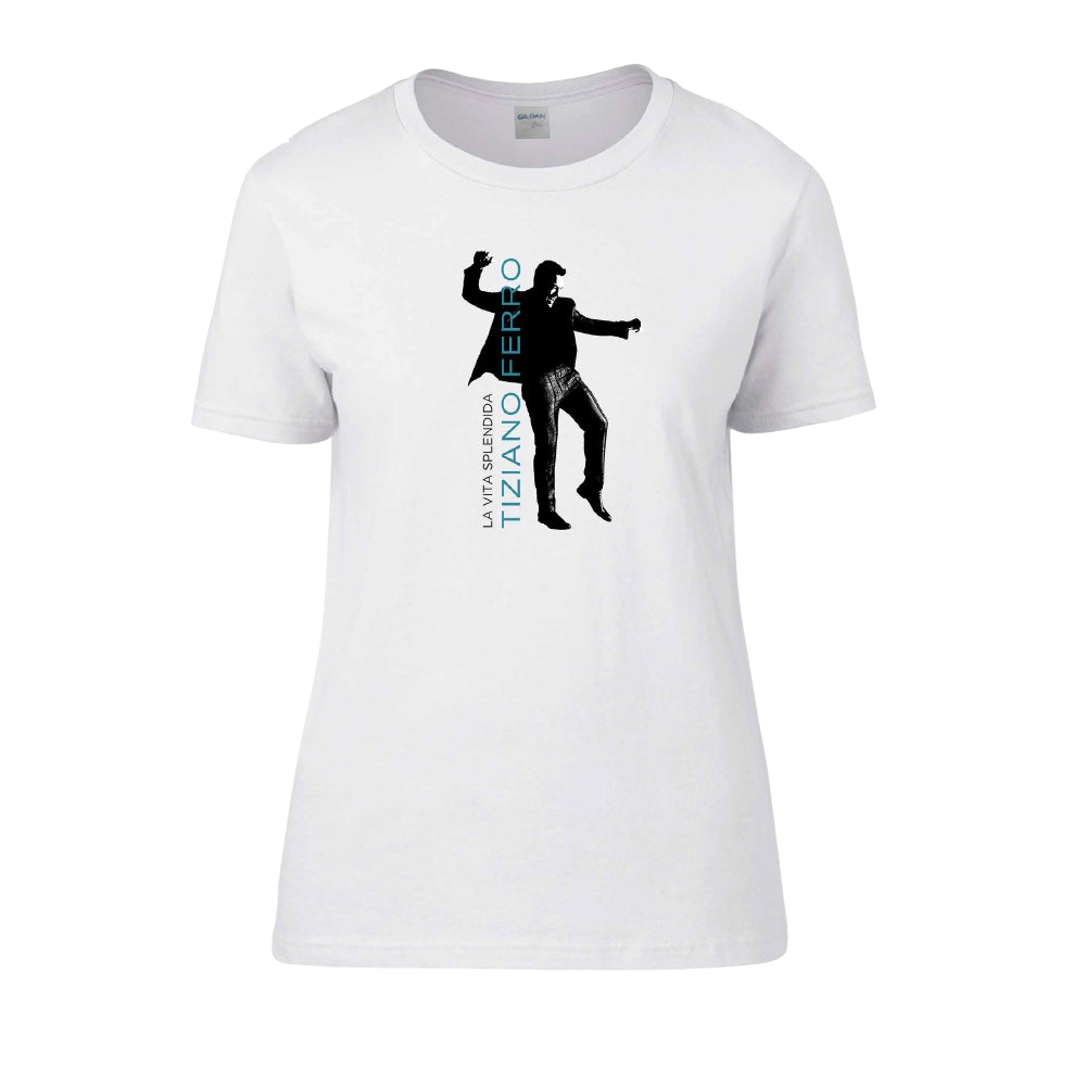 Tiziano Ferro, T-shirt 'La Vita Splendida' | Abbigliamento Donna 1